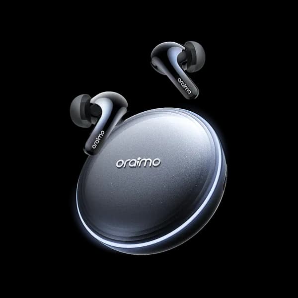 oraimo SpaceBuds 2 Écouteurs True Wireless AI Smart – Gris spatial
