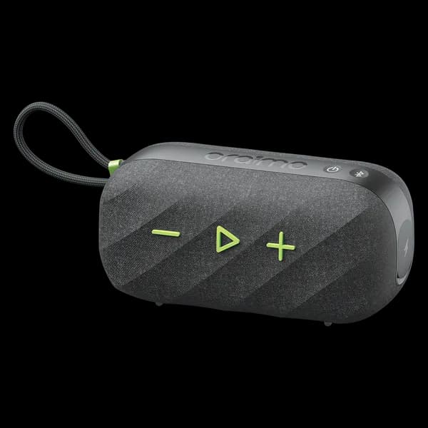 oraimo SpaceBox Active Enceinte portable sans fil FM personnalisée et puissante de 25 W